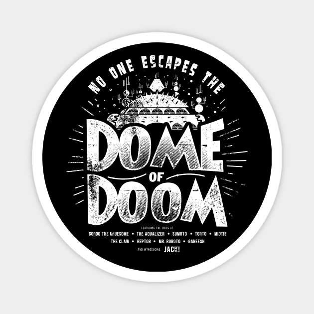 Samurai Jack Dome of Dome shirt Magnet by STierney